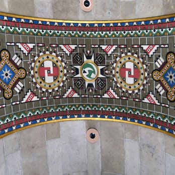 City Hall - Ceiling detail in main lobby - Landmarks & Historical Buildings Near Me - Buffalo, New York