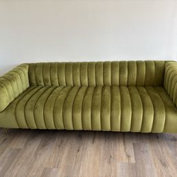 Green couch Green couch