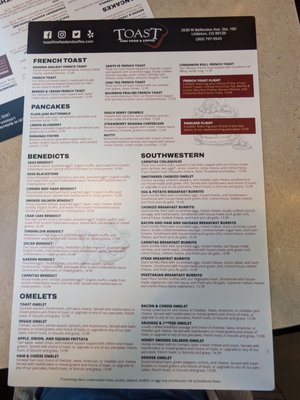 Menu photo 2 Toast Littleton, CO Menu photo 2 Toast Littleton, CO