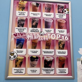 Vivi Bubble Tea - a variety of drinks - Bubble Tea Near Me - Brooklyn, New York Vivi Bubble Tea - a variety of drinks - Bubble Tea Near Me - Brooklyn, New York