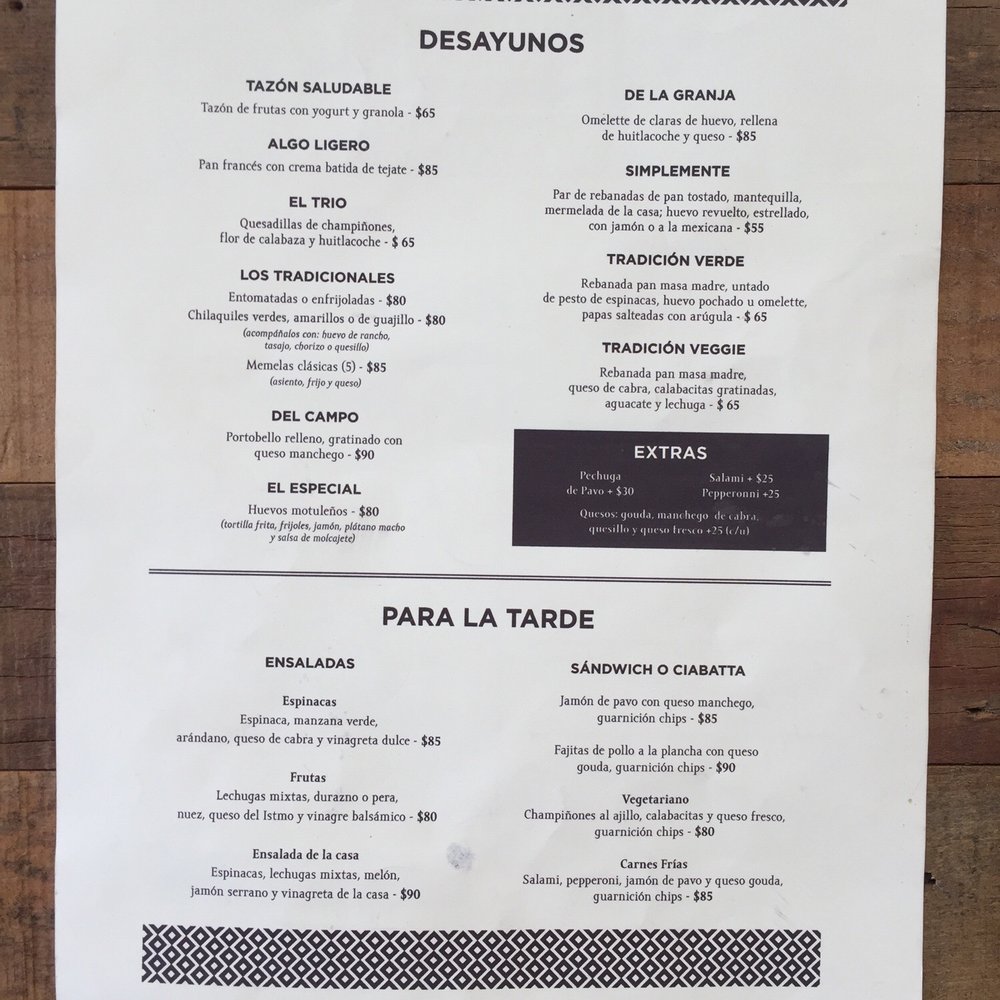 Café Tradición - Menu - Cafeteria Near Me - Oaxaca, OAX Café Tradición - Menu - Cafeteria Near Me - Oaxaca, OAX