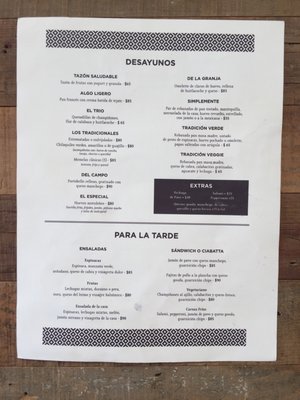 Menu photo 1 Café Tradición Oaxaca, OAX