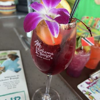 Bahama Breeze - Sunset Berry Sangria - Bars Near Me - Orlando, Florida Bahama Breeze - Sunset Berry Sangria - Bars Near Me - Orlando, Florida