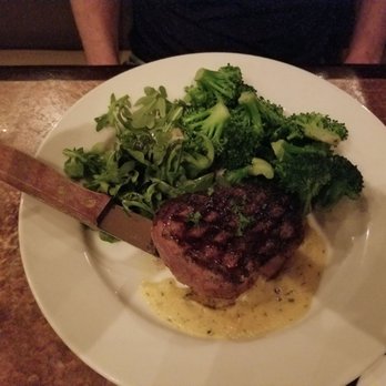 Brick Restaurant - Filet with broccoli - New American Near Me - Jacksonville, Florida Brick Restaurant - Filet with broccoli - New American Near Me - Jacksonville, Florida