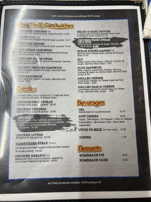 Menu photo 7 Steven's Gap Restaurant Broken Bow, OK Menu photo 7 Steven's Gap Restaurant Broken Bow, OK