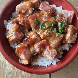 Spicy ahi poke bowl Spicy ahi poke bowl