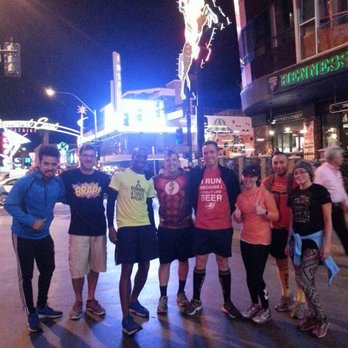 The Hoppy Runners Group - At Fremont Street 1/5/17 - Local Flavor Near Me - Las Vegas, Nevada