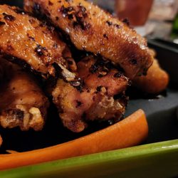 Crazy Horse Saloon and Grill - Chile de Arbol chicken wings