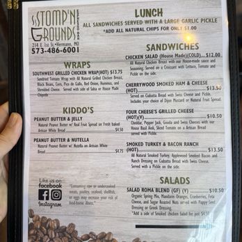 Stomp'n Grounds Espresso Bar - May 2026 - Coffee & Tea Near Me - Hermann, Missouri Stomp'n Grounds Espresso Bar - May 2026 - Coffee & Tea Near Me - Hermann, Missouri