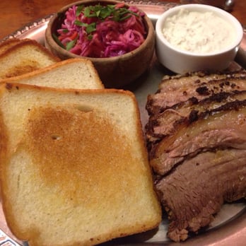 Rose's Luxury - Smoked brisket with white bread, horseradish, and cole slaw - New American Near Me - Washington, DC, District of Columbia