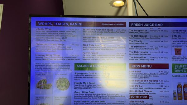 Menu photo 1 Vitality Bowls Cedar Park, TX Menu photo 1 Vitality Bowls Cedar Park, TX