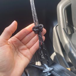 Knot tied by Michael! Knot tied by Michael!