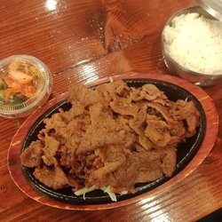 Bokka - Beef bulgogi and rice with kimchi
