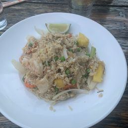 Thaiverse fried rice with chicken and shrimp Thaiverse fried rice with chicken and shrimp
