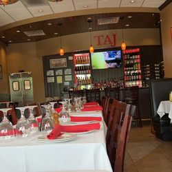 Taj Indian Cuisine - Dining area