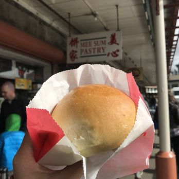 Mee Sum Pastry - Baked BBQ Pork Bun - Seafood Near Me - Seattle, Washington Mee Sum Pastry - Baked BBQ Pork Bun - Seafood Near Me - Seattle, Washington