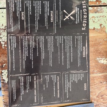 Siegfried's Restaurant - Food menu. - German Near Me - Sarasota, Florida Siegfried's Restaurant - Food menu. - German Near Me - Sarasota, Florida