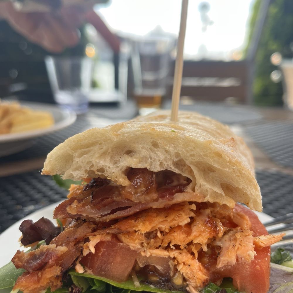 Ampersea - Salmon blt on bread - New American Near Me - Baltimore, Maryland Ampersea - Salmon blt on bread - New American Near Me - Baltimore, Maryland