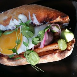 Restaurante Darren Walsh - Torta de pork belly