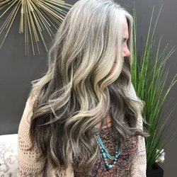 Beyond The Fringe Hair - Kristy did an amazing job with my silver locks!