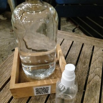 Two Ten Jack - Such a nice touch - they provide hand sanitizer and extra water on the table. - Cocktail Bars Near Me - Nashville, Tennessee Two Ten Jack - Such a nice touch - they provide hand sanitizer and extra water on the table. - Cocktail Bars Near Me - Nashville, Tennessee