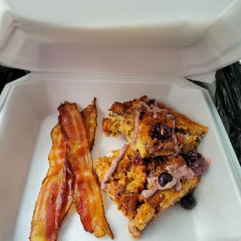 Events on Broad Bistro - Very Berry French Toast Casserole with Bacon - Breakfast & Brunch Near Me - Augusta, Georgia Events on Broad Bistro - Very Berry French Toast Casserole with Bacon - Breakfast & Brunch Near Me - Augusta, Georgia