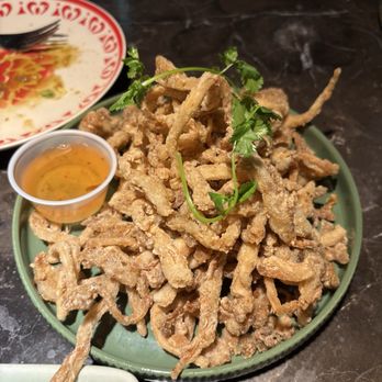 Isarn Thai Soul Kitchen - Mushroom Fritters - Thai Near Me - Seattle, Washington