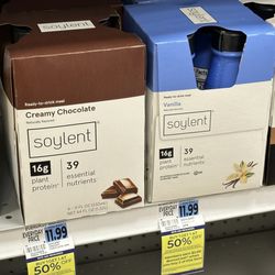 Rite Aid - Guys, I hate to tell you, but Soylent isn't plant based. In fact, Soylent green is...