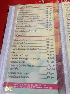 Menu photo 1 Pastelaria Hayashida Curitiba, PR