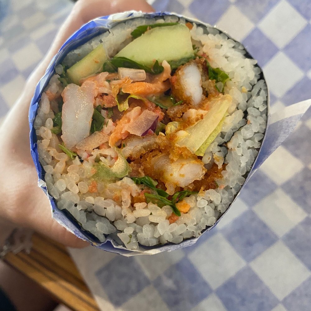 Ahi Poke - sushi burrito - Poke Near Me - Houston, Texas