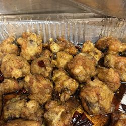 Chef Viet's Shanghai - Ping-pong, chicken delicious just not sure what part of the chicken these pieces are