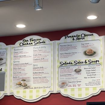 Chicken Salad Chick - Menu - Southern Near Me - Indianapolis, Indiana