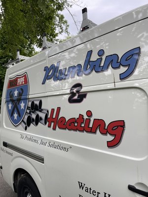 Mass Pipe Plumbing And Heating Logo