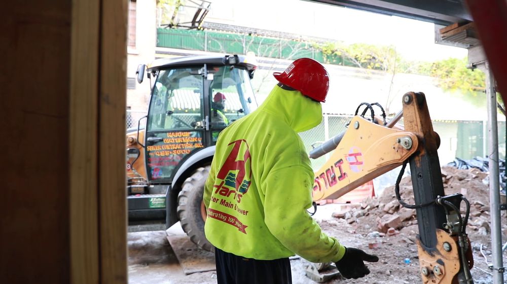 Slide of Harris Water Main & Sewer Contractors