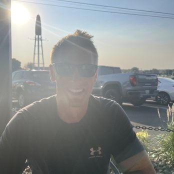 The Workshop Food Hall and Bar - Iconic Corn Cob and my handsome man - Bars Near Me - Rochester, Minnesota
