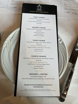 Menu photo 5 Fogo de Chão Plano, TX