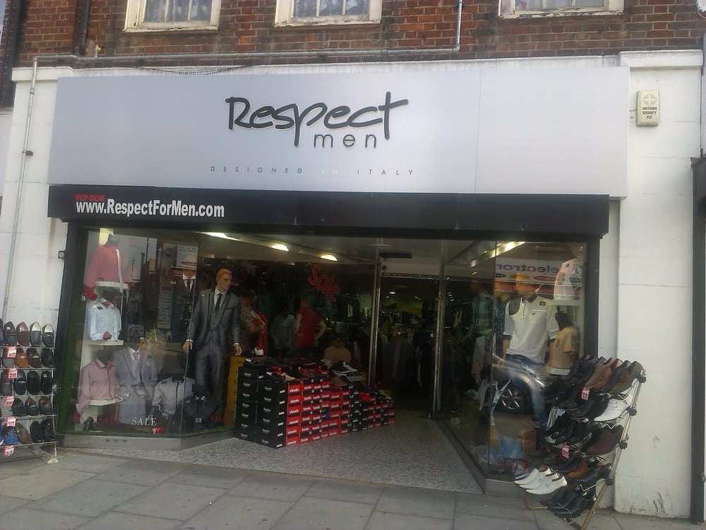 RESPECT MEN Men's Clothing 5 Watling Avenue, Edgware, London