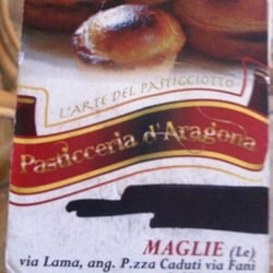 Pasticceria D'Aragona - Il biglietto