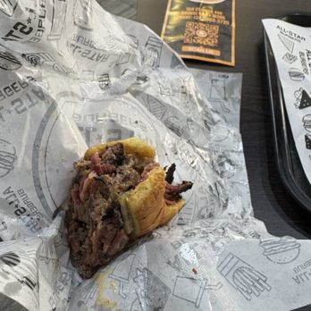 All Star Burgers - Hook shot double patty, pastrami sandwich - Burgers Near Me - Brooklyn, New York
