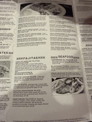 Menu photo 2 Casa Garcia's - Round Rock Round Rock, TX