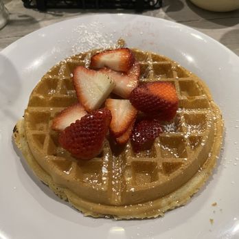 Moultrie Creek Diner - Strawberry Waffle (no whip) - Diners Near Me - St Augustine, Florida