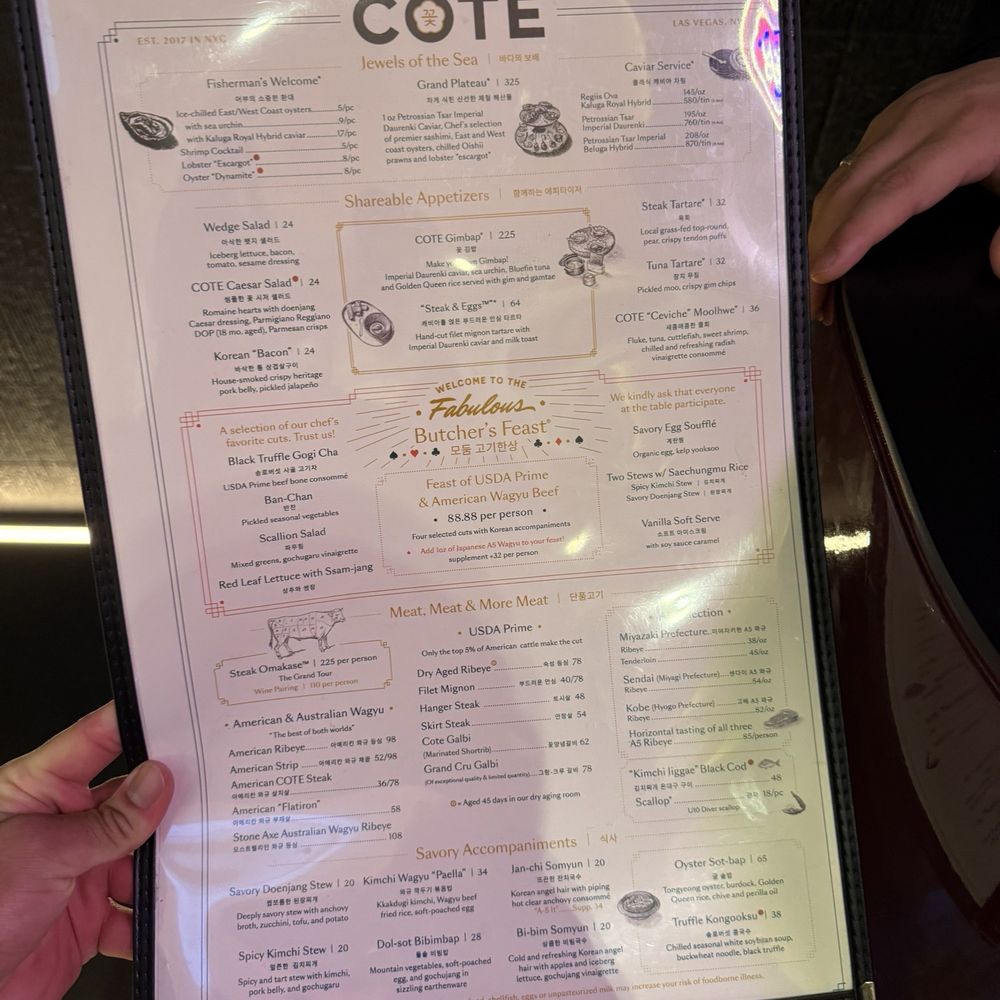 COTE - Steakhouses Near Me - Las Vegas, Nevada COTE - Steakhouses Near Me - Las Vegas, Nevada