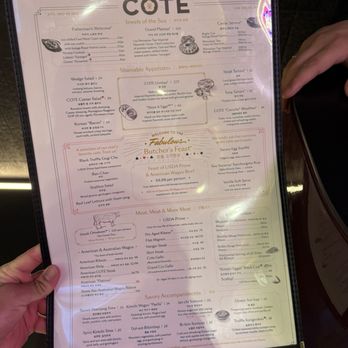 Cote - Steakhouses Near Me - Las Vegas, Nevada Cote - Steakhouses Near Me - Las Vegas, Nevada