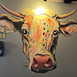 Moo's Barn And Grill - Wall art: "Sadie"