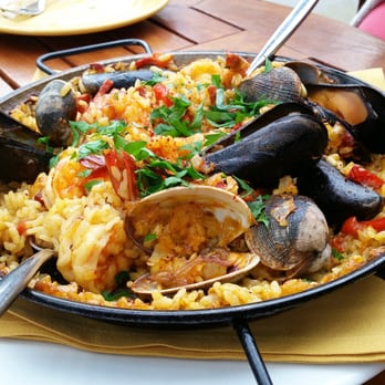 Esteban Restaurant - Seafood paella - Spanish Near Me - Monterey, California