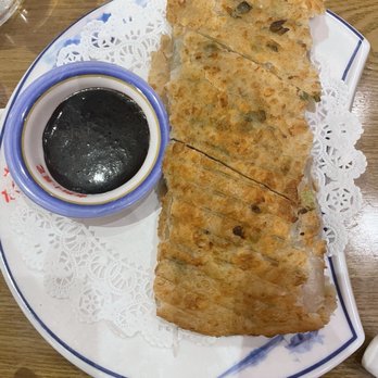 Nan Xiang Soup Dumplings - Scallion Pancake with Sliced Beef - Dim Sum Near Me - Cherry Hill, New Jersey Nan Xiang Soup Dumplings - Scallion Pancake with Sliced Beef - Dim Sum Near Me - Cherry Hill, New Jersey