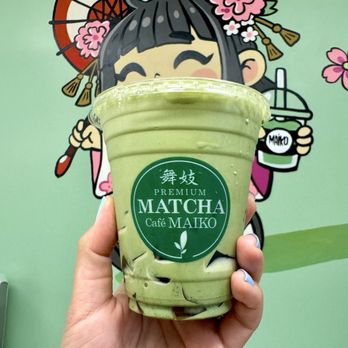 Matcha Cafe Maiko - Kokuto Matcha Latte - Ice Cream & Frozen Yogurt Near Me - Monterey Park, California