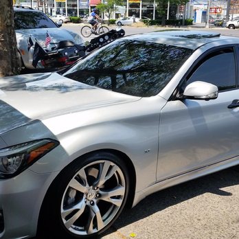 Scotty's Professional Window Tinting - 2015 Infiniti Q70 - Home Window Tinting Near Me - Brooklyn, New York Scotty's Professional Window Tinting - 2015 Infiniti Q70 - Home Window Tinting Near Me - Brooklyn, New York