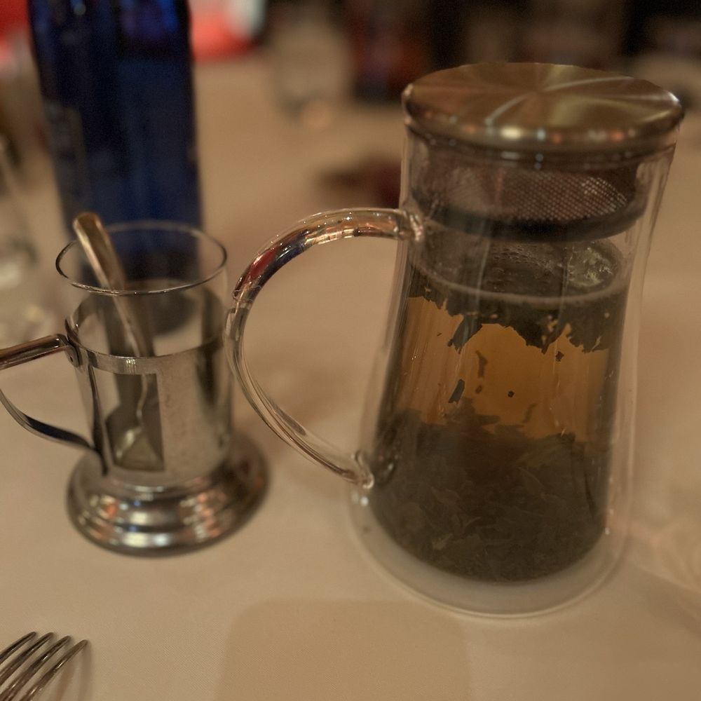The Russian Tea Room - Hot Jasmine Tea - Tea Rooms Near Me - New York, New York