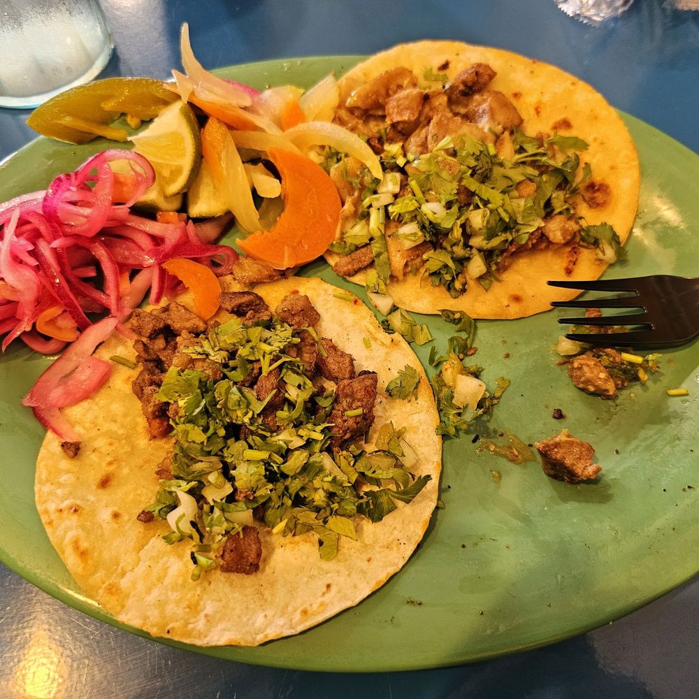 Portion sizes getting smaller and smaller. No more double tortillas.